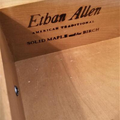 Lot #141  Ethan Allen Colonial Style Chest of Drawers - Vintage