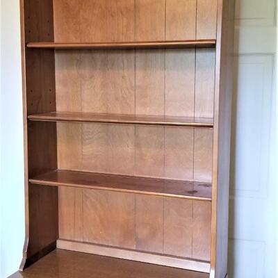 Lot #142  Vintage Ethan Allen Chest with topside bookcase
