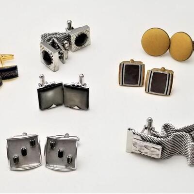 Lot #144 Vintage cufflink lot - 10 pair