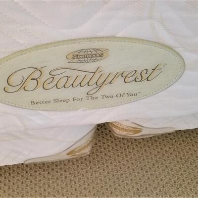 Lot #147  Good looking Mid Century Modern Headboard - King Sized Bed