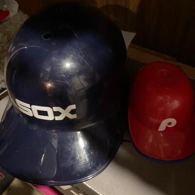 Plastic baseball helmets