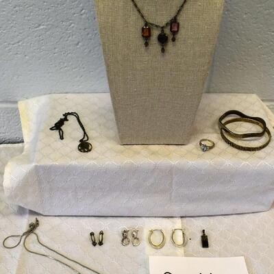 Silver Colored Jewelry Lot