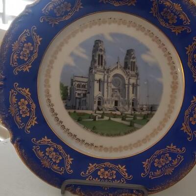 Gold trim german plate +2 more items
