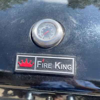 Fire King propane grill