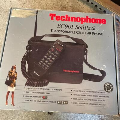 Technophobe bag cellphone