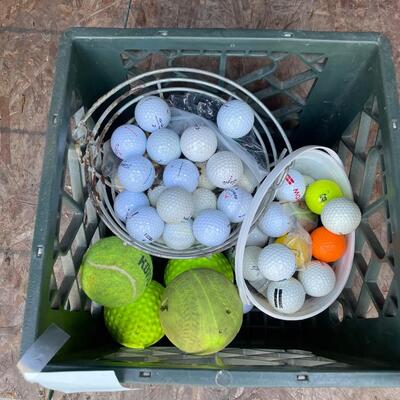 Golf balls and softballs