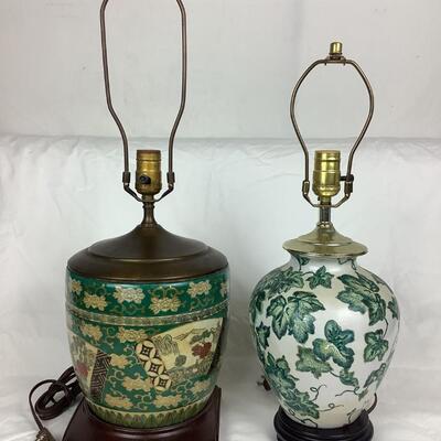 3111 Vintage Porcelain Lamps