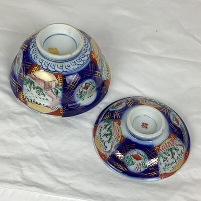 3116 Imari Style Bowls