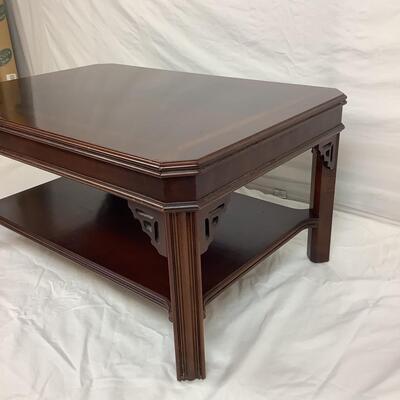 3131 Vintage Chinese Chippendale Coffee Table by Lane