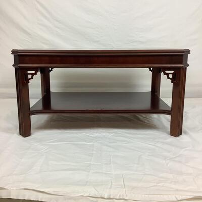 3131 Vintage Chinese Chippendale Coffee Table by Lane