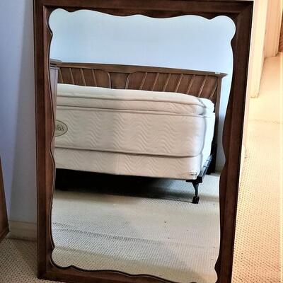 Lot #150  Ethan Allen Wall Mirror - Heavy