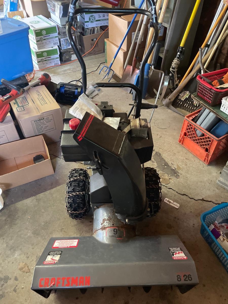 Craftsman 26” snowblower