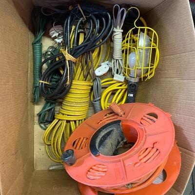 Box of electrical cords