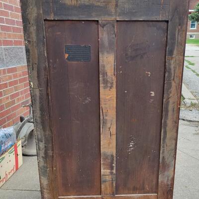 Antique Sewing Supply Cabinet