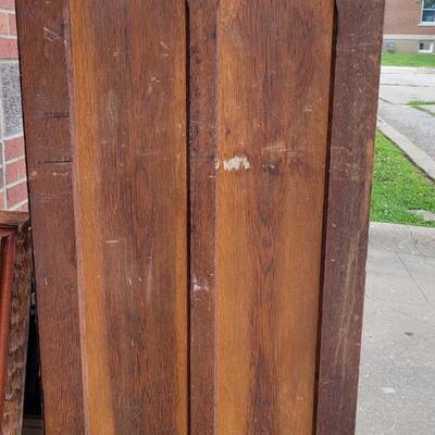 Antique Sewing Supply Cabinet
