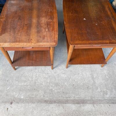 Lane end tables with drawer