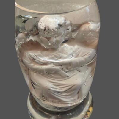 Jim Vella Cherub Art Glass - 10