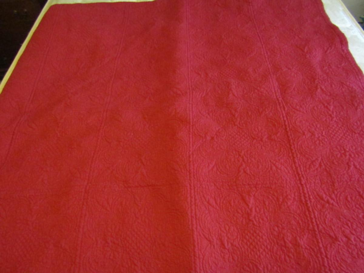 King Size Coverlet Approx 86 X 86 EstateSales