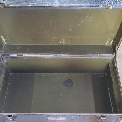 Vintage Military Trunk