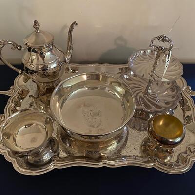 Misc Silver Plate Lot
