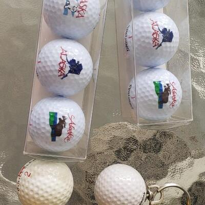 Golf clubs /bag. Golf book etc