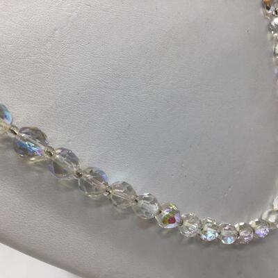 Beautiful Beaded Necklace. Diamond Cut   Heavy