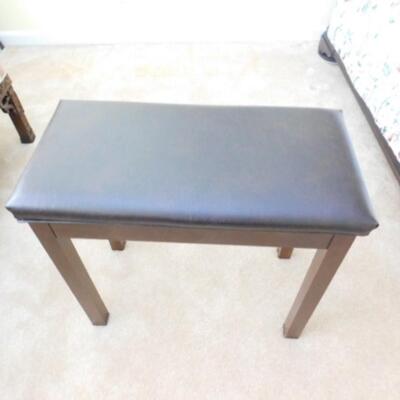 Piano Bench with Padded Seat includes Sheet Music