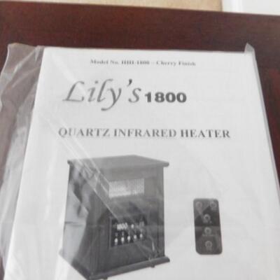 Lily's Model 1800 Infrared Heater