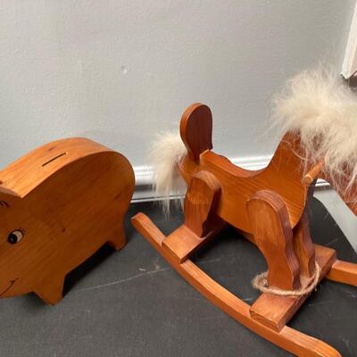 Two Wooden Children's Items