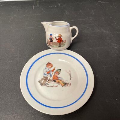 Vintage Kids Cup and Saucer