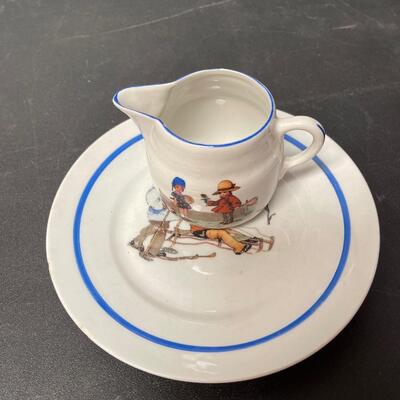 Vintage Kids Cup and Saucer