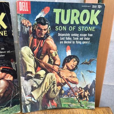 Lot of TUROK son of stone