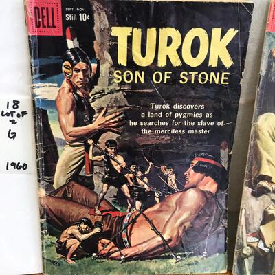 Lot of TUROK son of stone
