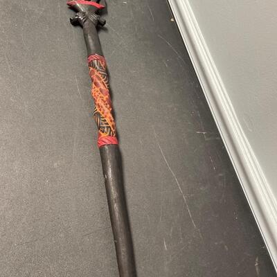 Hand Carved African Walking Cane