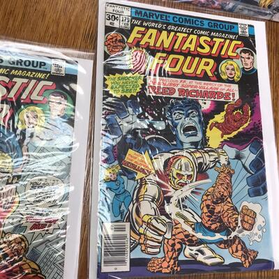 Lot of 7 Fantastic Four Comics