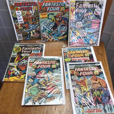 Lot of 7 Fantastic Four Comics