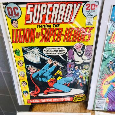 Lot of 6 Superboy Superman Lois Lane