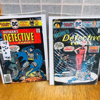 Lot 2 Batman's Detective Comics