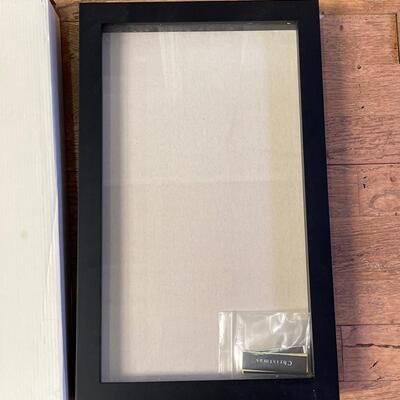 Two Pottery Barn Shadow Boxes