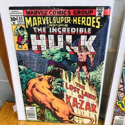 Lot of 4 Incredible Hulk