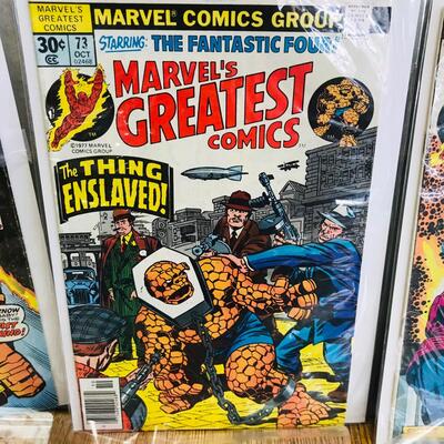Lot of 6 Marvel's Greatest Comics