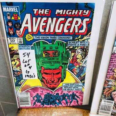 The Avengers Lot of 4