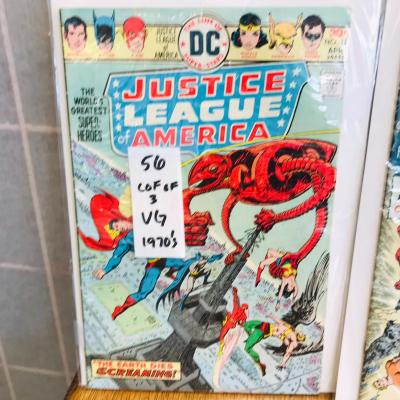 Lot of 3 Justice League of America