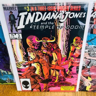 Lot of 3 Indiana Jones