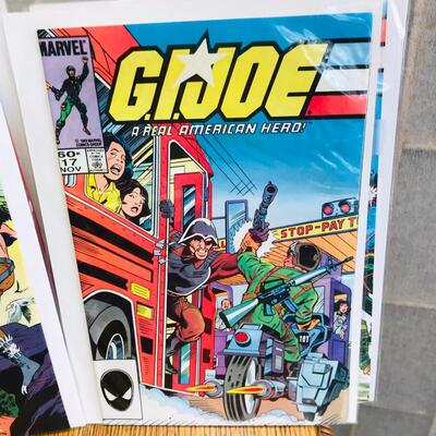 Lot of 6 G.I. Joe