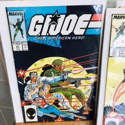 Lot of 6 G.I. Joe