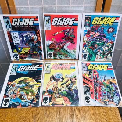 Lot of 6 G.I. Joe