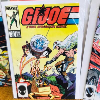 Lot of 6 G.I. Joe