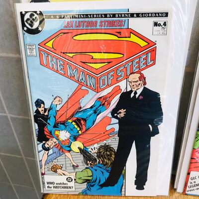 Lot of 6 Superman Comics