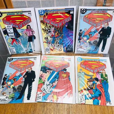 Lot of 6 Superman Comics